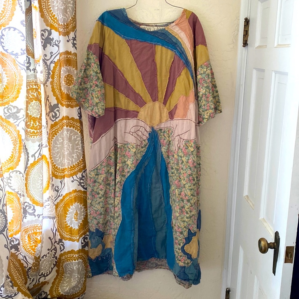 Magnolia Pearl Artist Smock dress.